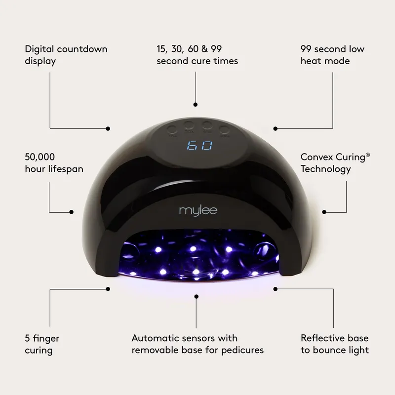MYLEE Gelnagelset LED Lamp Base Top 4 Kleuren Remover — foto 5