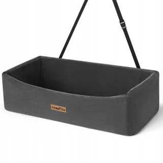 PAWBOSE Hondenautostoel Voor Grote Honden Tot 45kg Grijs Reisbed — miniatuur 1