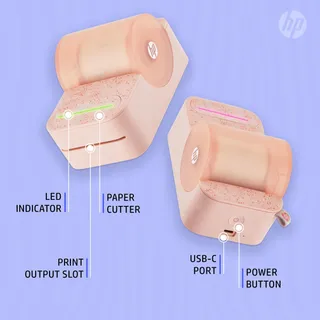 HP Sprocket Draagbare Foto- en Labelprinter Set met Accessoires — miniatuur 3