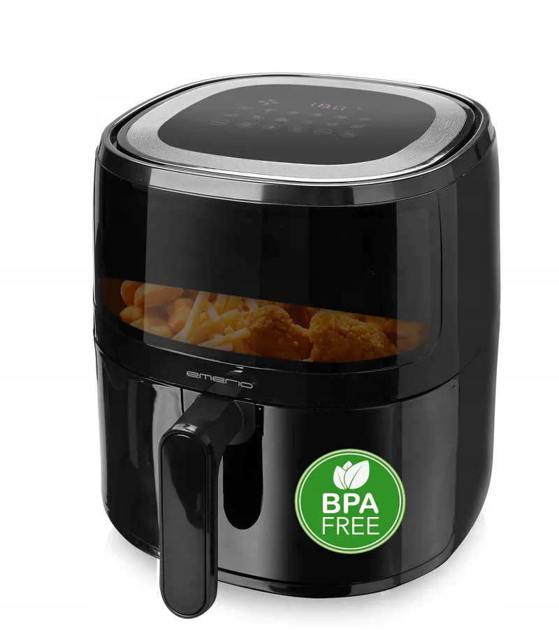 EMERIO AF-129329.3 Digitale Heteluchtfriteuse 5L 1500W Met Kijkvenster — foto 1