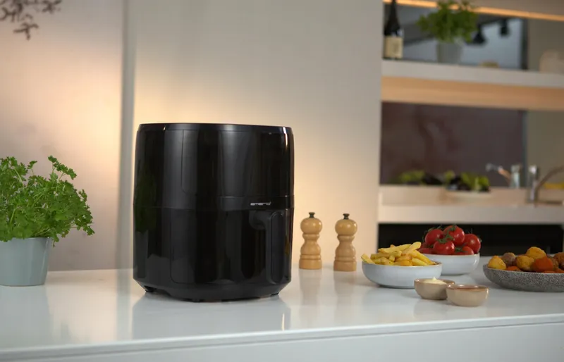 EMERIO AF-129329.3 Digitale Heteluchtfriteuse 5L 1500W Met Kijkvenster — foto 2