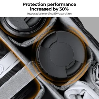 K&F CONCEPT Waterdichte Fotorugzak Camera Laptop — miniatuur 4
