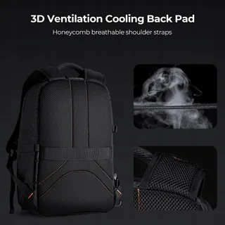 K&F CONCEPT Waterdichte Fotorugzak Camera Laptop — miniatuur 5