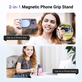 JJC Magnetische Telefoonhouder Bluetooth Afstandsbediening iPhone — miniatuur 2
