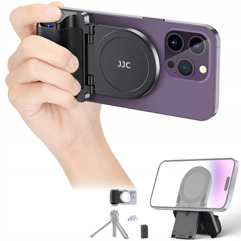 JJC Magnetische Telefoonhouder Bluetooth Afstandsbediening iPhone — foto 1