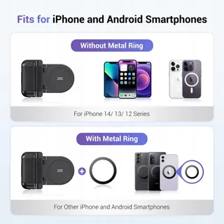 JJC Magnetische Telefoonhouder Bluetooth Afstandsbediening iPhone — miniatuur 8
