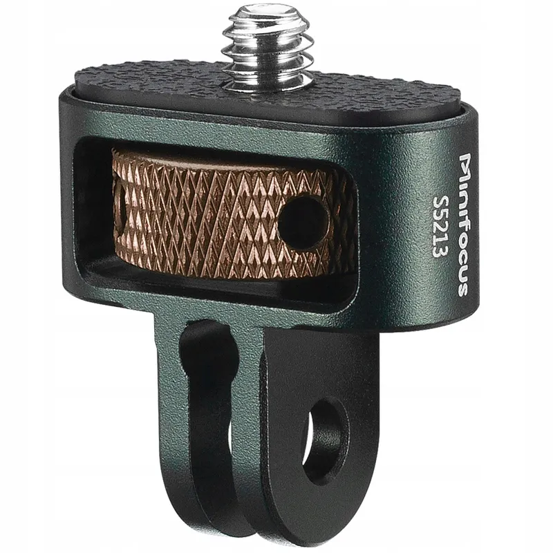CNC Aluminium Adapter GoPro DJI Insta360 Sjcam 1/4" — foto 1