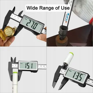 KYNUP Digitale Schuifmaat LCD 150mm mm/Inch Licht — miniatuur 5