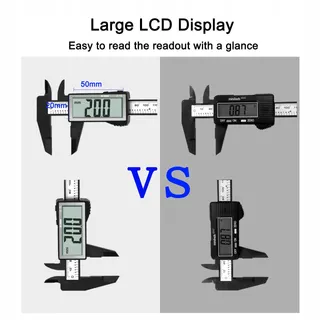 KYNUP Digitale Schuifmaat LCD 150mm mm/Inch Licht — miniatuur 3
