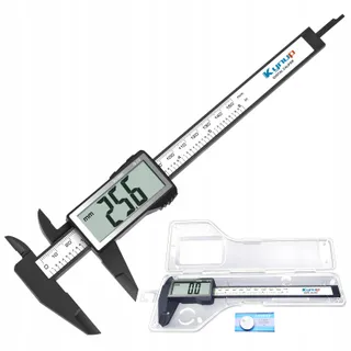 KYNUP Digitale Schuifmaat LCD 150mm mm/Inch Licht — miniatuur 2
