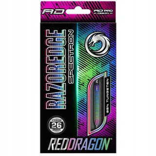 RED DRAGON Razor Edge 26g Tungsten Dartset met Flights Shafts — miniatuur 5