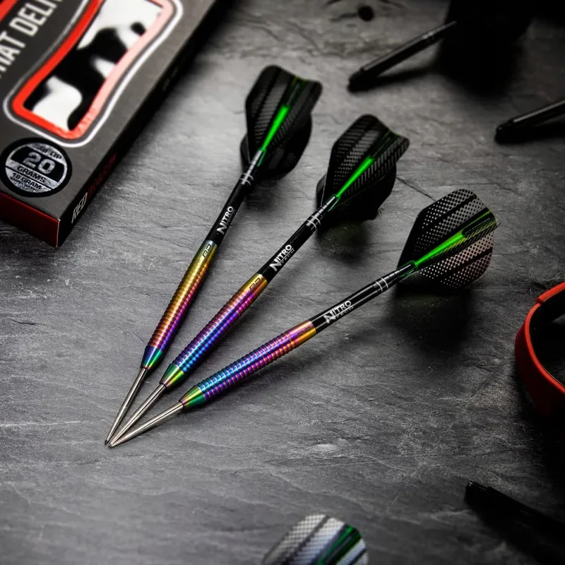 RED DRAGON Razor Edge 26g Tungsten Dartset met Flights Shafts — foto 2