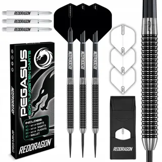 RED DRAGON Professionele Steeltip Darts 24g Tungsten Flights Schachten