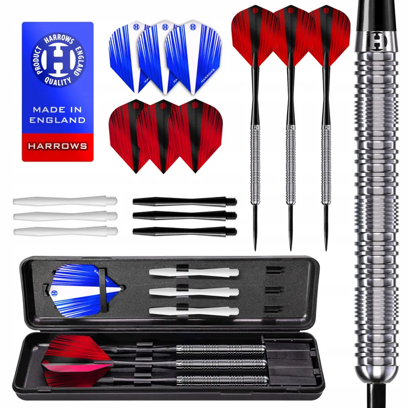 HARROWS Stalen Darts 90% Wolfraam 21g-30g met Accessoires — foto 1