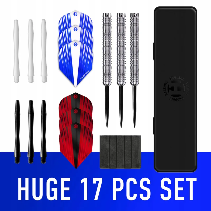 HARROWS Stalen Darts 90% Wolfraam 21g-30g met Accessoires — foto 2