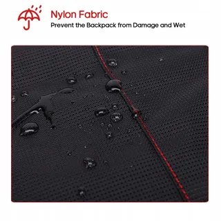 DOCOOLER Camerarugzak Waterdicht Canon Nikon Sony DSLR Rood — miniatuur 5