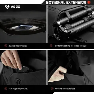 VSGO Professionele Cameratas 6L Spiegelreflex Drone Uitrusting — miniatuur 7