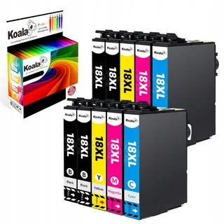 KOALA Set 10 Cartridges 18XL Epson Expression Home XP — miniatuur 1