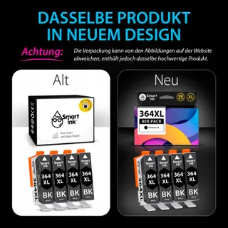 SMART INK Cartridges voor HP 364XL 4x Zwart HP Photosmart — miniatuur 6