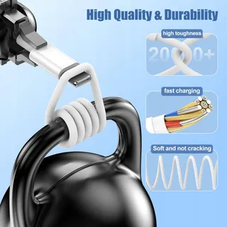 APPLE Snellader 20W USB-C met 2M Kabel iPhone iPad — miniatuur 3