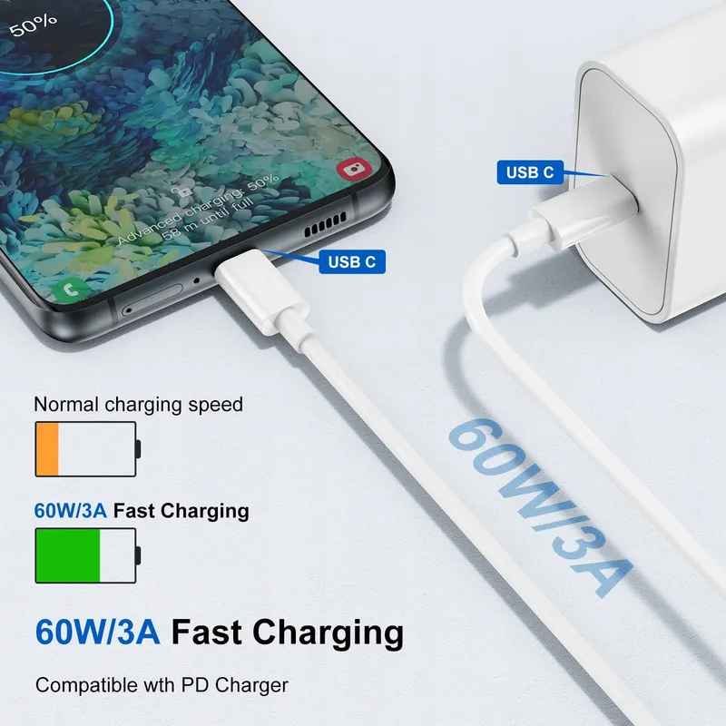 APPLE Snellader 20W USB-C met 2M Kabel iPhone iPad — foto 2