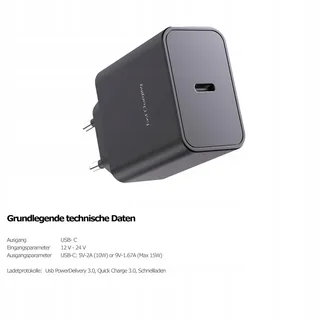 USB C Snellader 15W Met Kabel Voor Galaxy Tab A9 A9+ A55 A54 — miniatuur 2