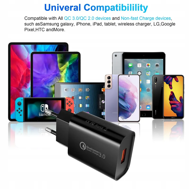 JUPPTELECTRONICS USB Snellader 18W QC 3.0 2 Stuks iPhone — foto 7