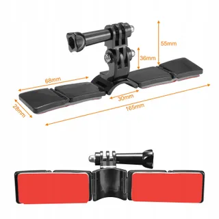 LUPHOLUE Motorhelm Bevestigingsset GoPro Xiaomi SJCAM — miniatuur 2