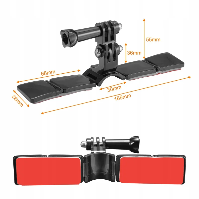 LUPHOLUE Motorhelm Bevestigingsset GoPro Xiaomi SJCAM — foto 2