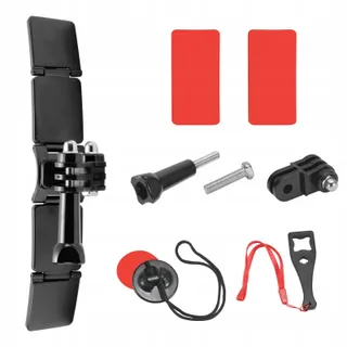 LUPHOLUE Motorhelm Bevestigingsset GoPro Xiaomi SJCAM — miniatuur 6