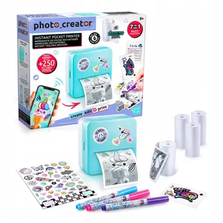 CANAL TOYS Instant Pocket Photo Creator CLK 017 Blauw — miniatuur 1