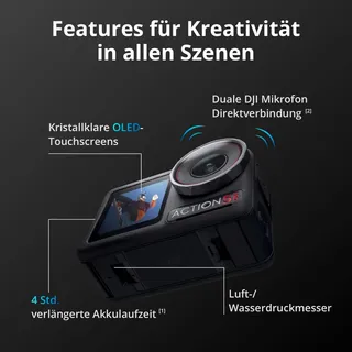 DJI Osmo Action 5 Waterdichte Camera 4K Stabilisatie Sport Vlog — miniatuur 4