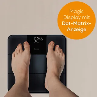 BEURER GS 235 Digitale Weegschaal Magic-Display Zwart — miniatuur 5