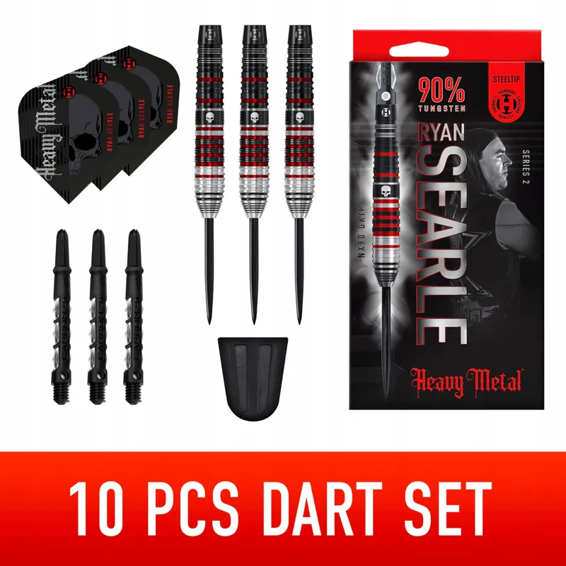 HARROWS Ryan Searle Heavy Metal Dartset 90% Tungsten 22g — foto 2