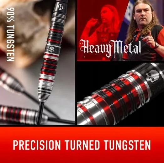 HARROWS Ryan Searle Heavy Metal Dartset 90% Tungsten 22g — foto 3