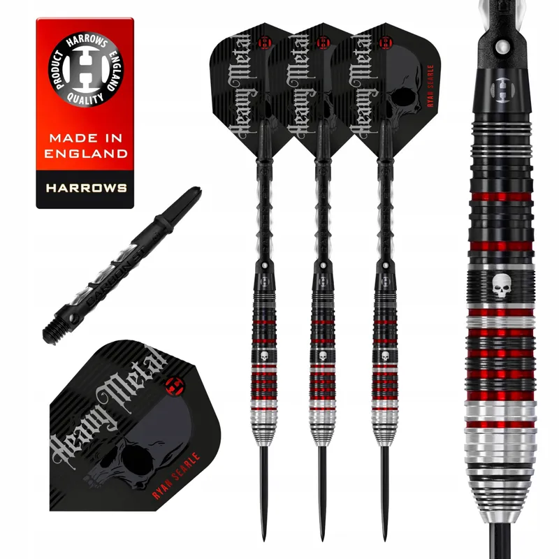 HARROWS Ryan Searle Heavy Metal Dartset 90% Tungsten 22g — foto 1