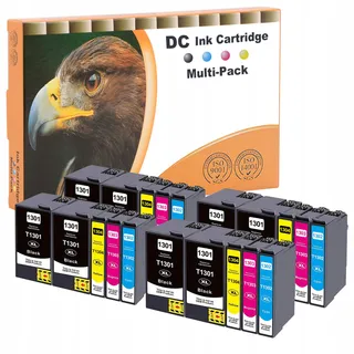 D&C 20x Inktcartridges Epson 13XL WF7015 7525 3010 3540 — miniatuur 1