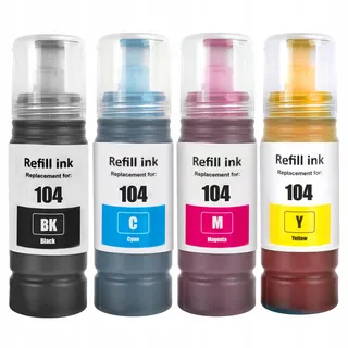 SHUOLEI 104 Inkt Epson ET-1810 ET-2810 ET-2820 ET-2870 ET-4800 — miniatuur 1