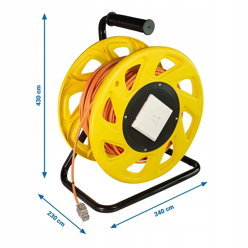 LOGILINK CAT6A SFTP RJ45 Kabel 60m Oranje — foto 5