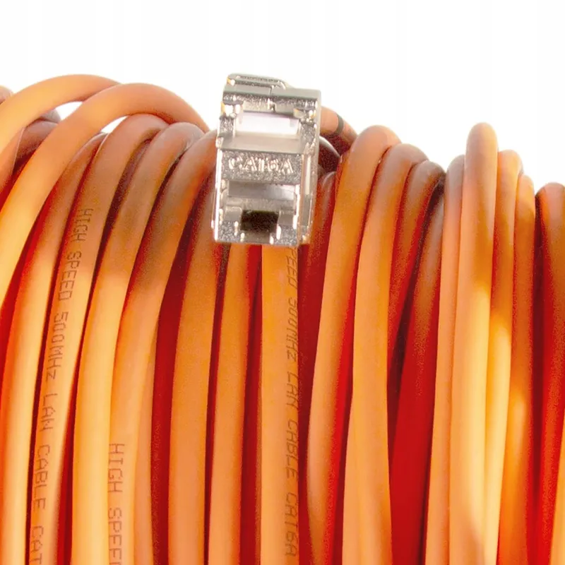 LOGILINK CAT6A SFTP RJ45 Kabel 60m Oranje — foto 7