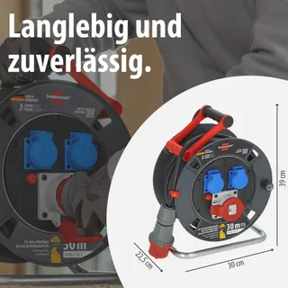 BRENNENSTUHL Garant CEE Kabelhaspel 30m Buiten IP44 — miniatuur 7