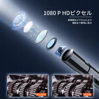 DAXIONGMAO Inspectiecamera Waterdicht IP67 1080HD 4.3 Inch 5M — miniatuur 3
