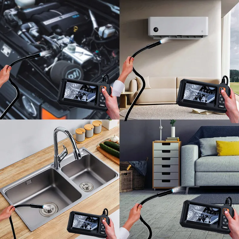 DAXIONGMAO Inspectiecamera Waterdicht IP67 1080HD 4.3 Inch 5M — foto 6