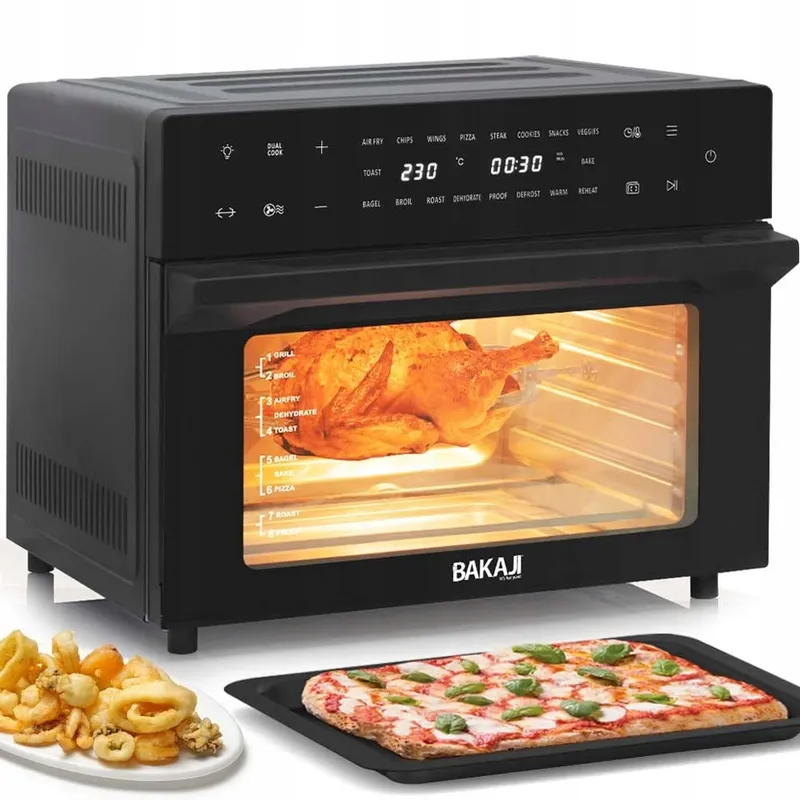 BAKAJI Airfryer 30L 1800W Touchscreen — foto 1
