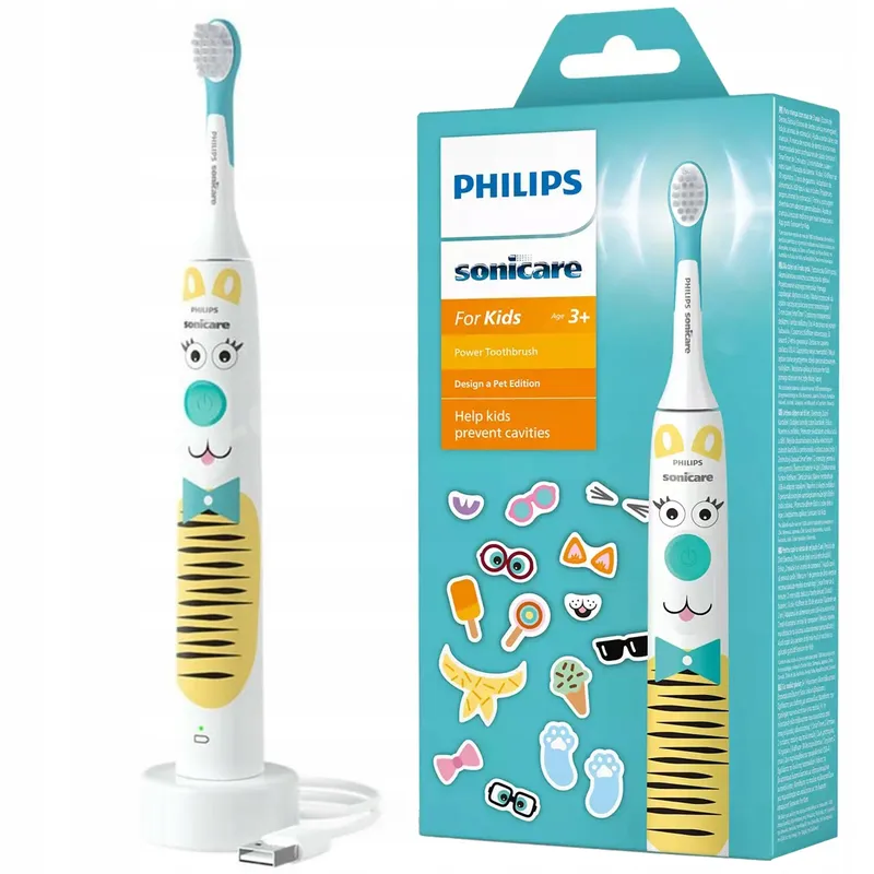 PHILIPS Sonicare for Kids Tandenborstel met Dierenstickers — foto 9