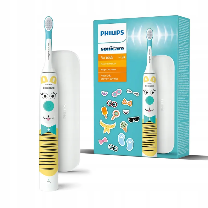 PHILIPS Sonicare for Kids Tandenborstel met Dierenstickers — foto 1