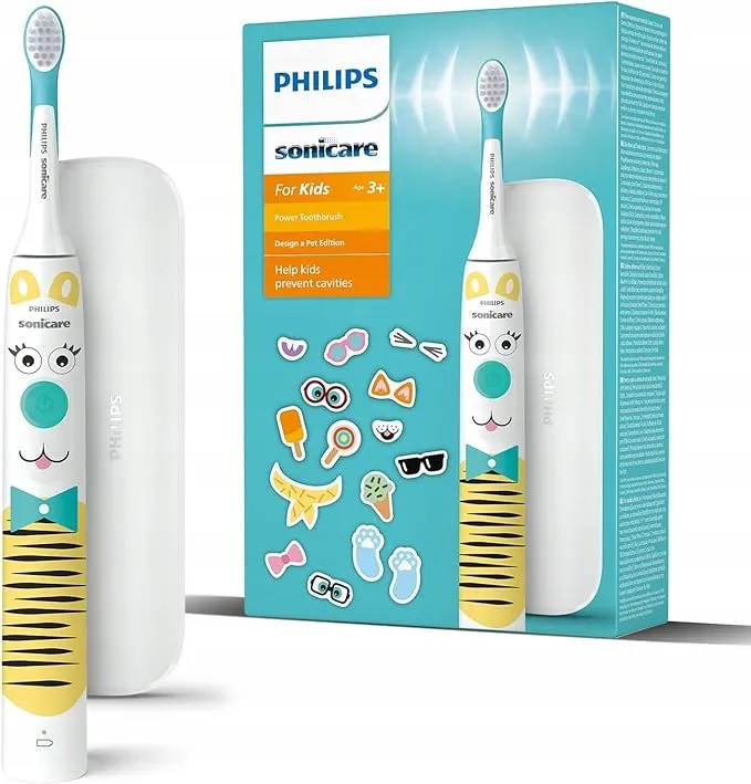 PHILIPS Sonicare for Kids Tandenborstel met Dierenstickers — foto 8