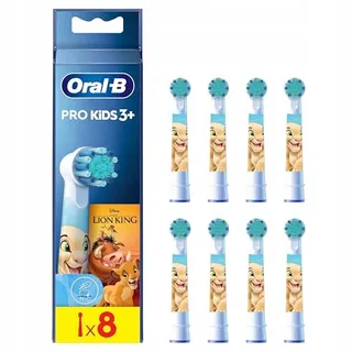 ORAL-B Pro Kids Opzetborstels Extra Zacht 8 Stuks Wit — miniatuur 1