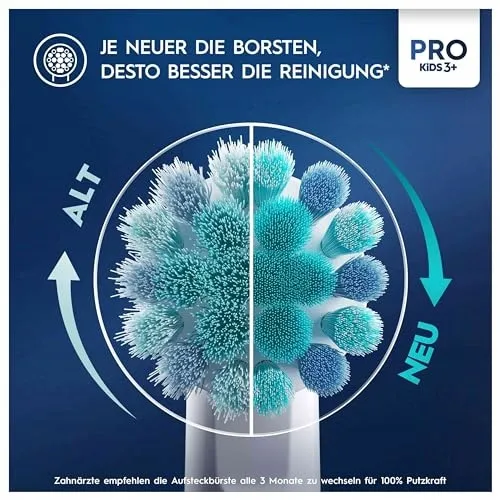 ORAL-B Pro Kids Opzetborstels Extra Zacht 8 Stuks Wit — foto 6