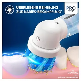 ORAL-B Pro Kids Opzetborstels Extra Zacht 8 Stuks Wit — miniatuur 3